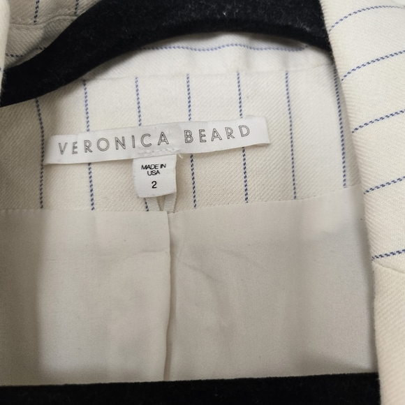 Veronica Beard Blazer Apollo Double Breasted Size 2 - Picture 6 of 11